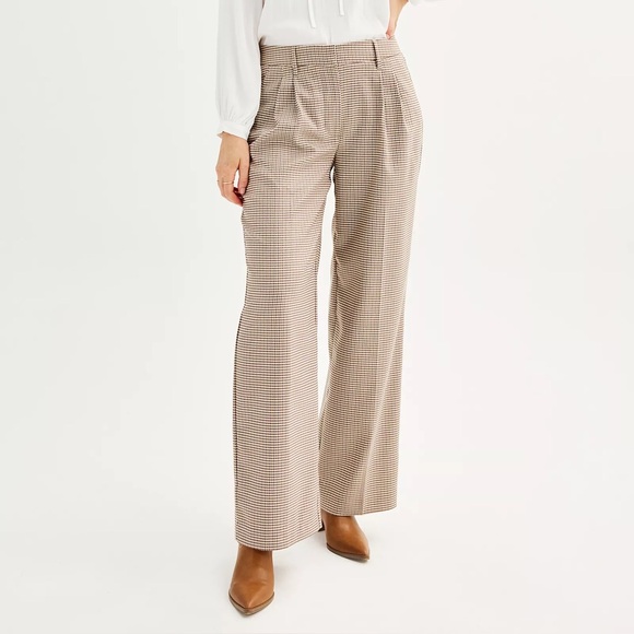 Nine West Pants - Nine West High Rise Wide Leg Trouser